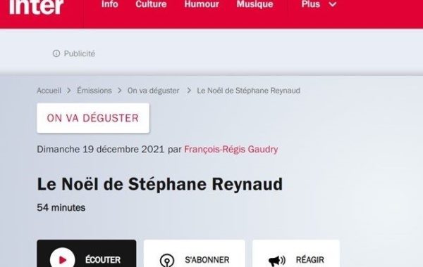 On est passé sur France Inter !